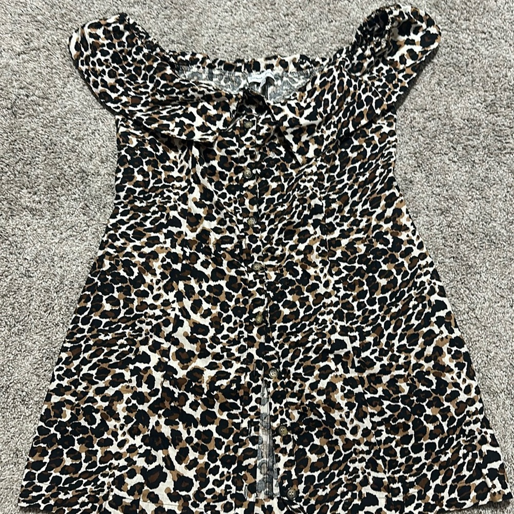 Express Leopard dress